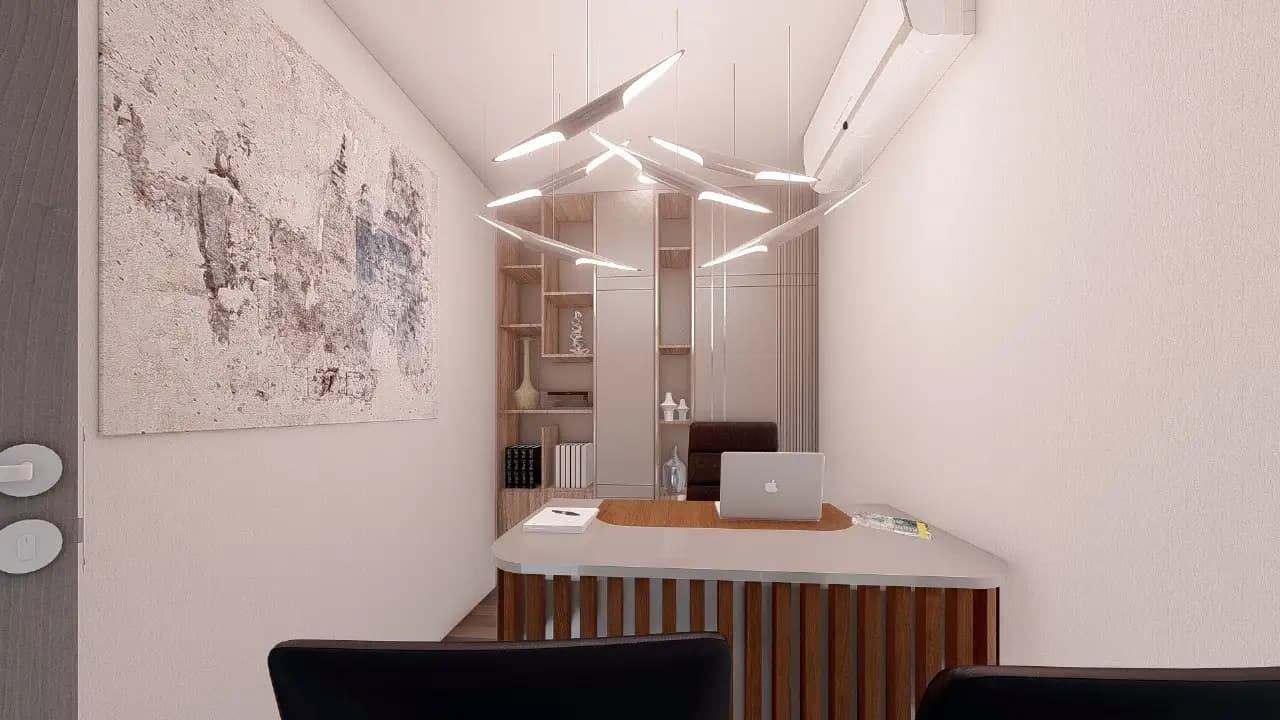 Office Interior — Workplace 3D Rendering, Colombo gallery 1