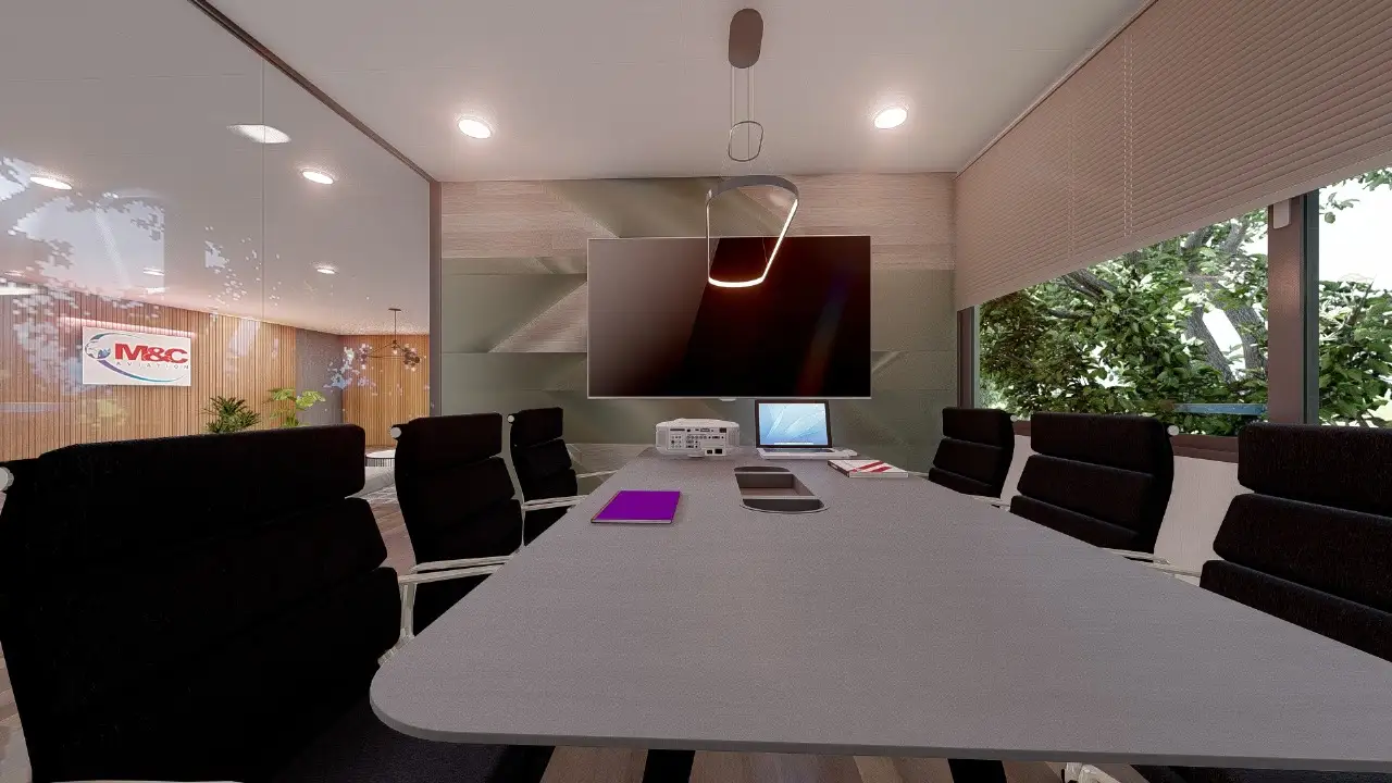 Office Interior — Workplace 3D Rendering, Colombo gallery 2