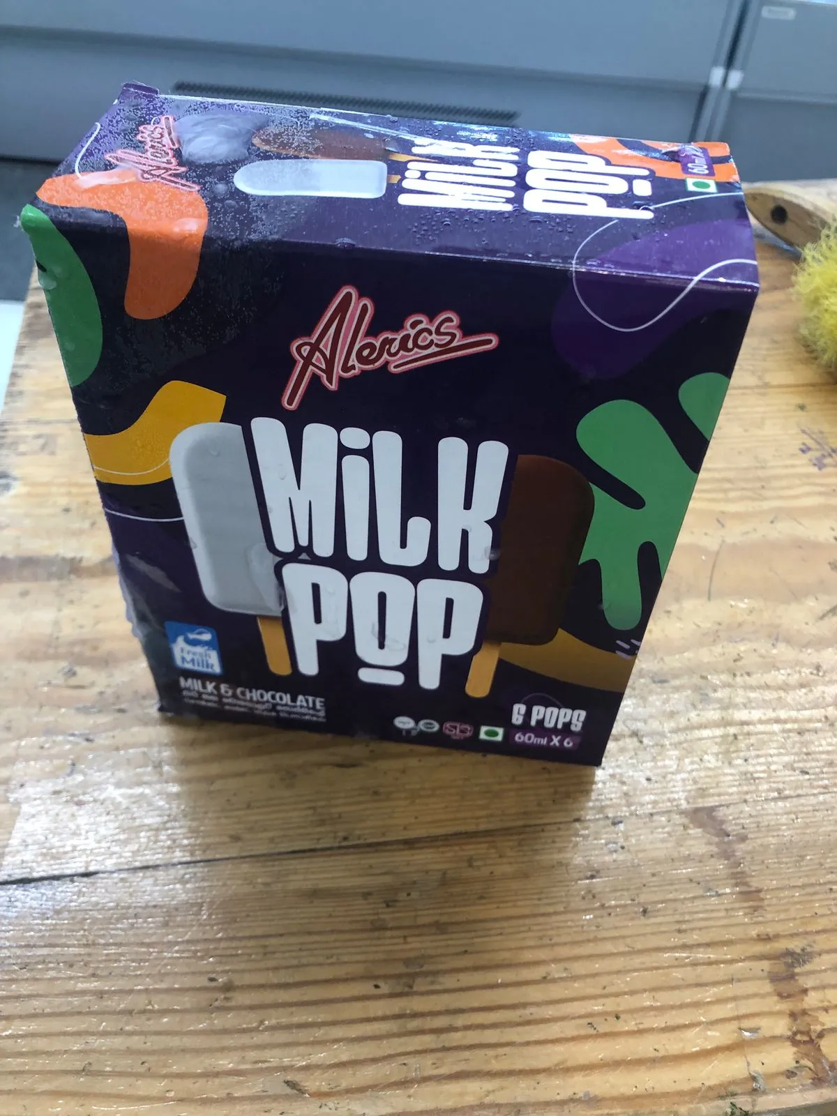 Alerics Milk Pop — Packaging 3D Rendering gallery 2