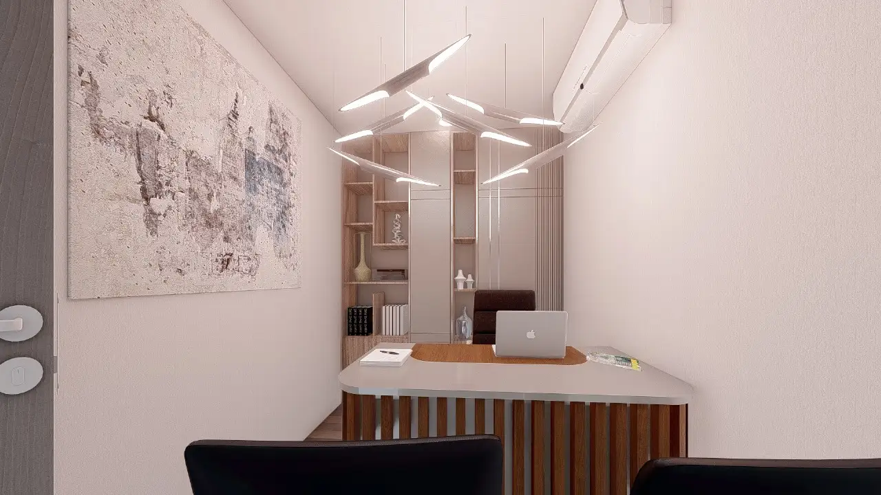 Office Interior — Workplace 3D Rendering, Colombo gallery 1