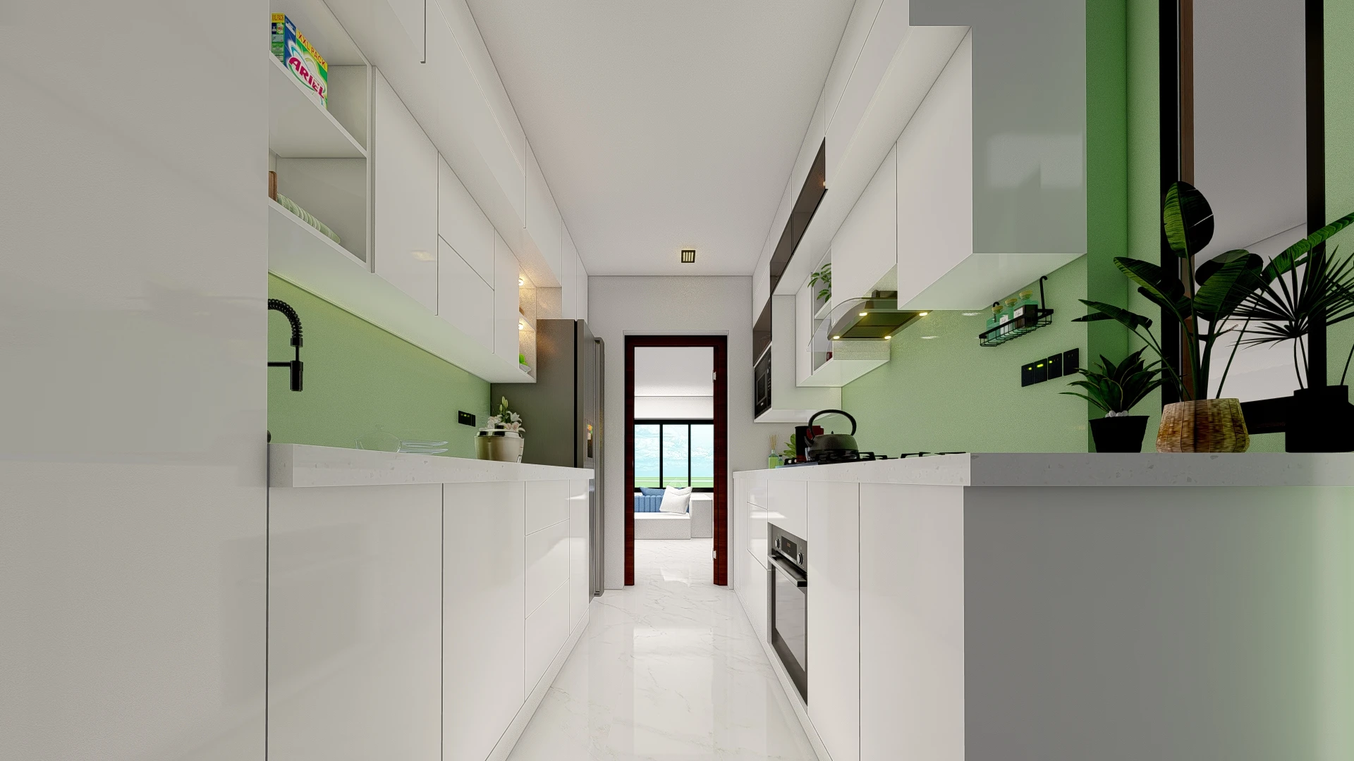 Pantry Design — Kitchen 3D Rendering, Colombo gallery 2